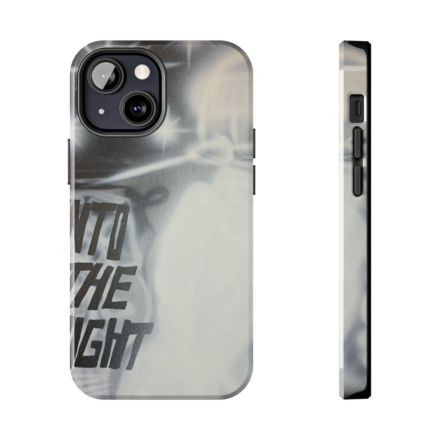 "into the night" airbrush iPhone case