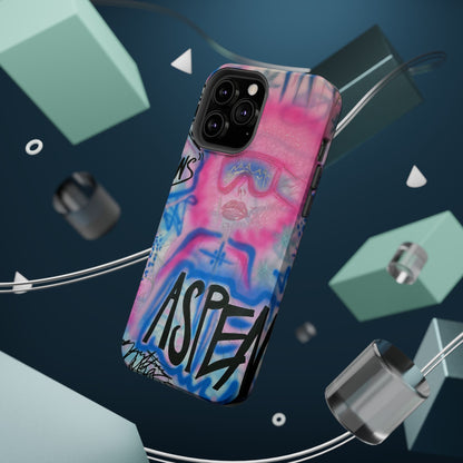 MagSafe "aspen aspirations" airbrush iPhone case