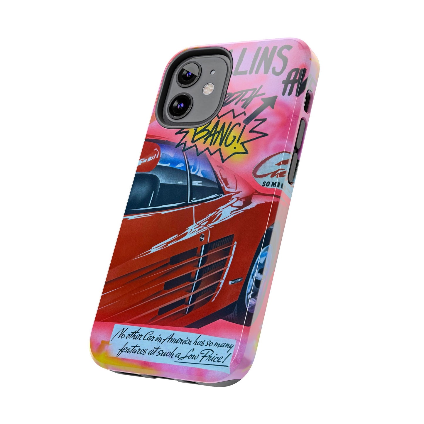 "miami momentos" airbrush iPhone case
