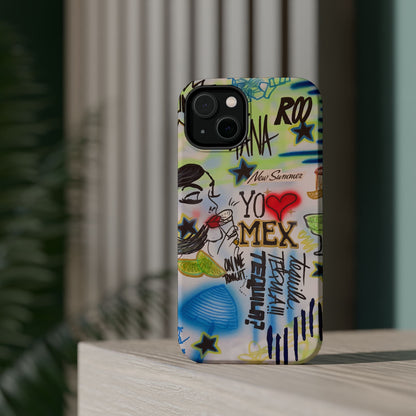 MagSafe "salted lime" airbrush iPhone case