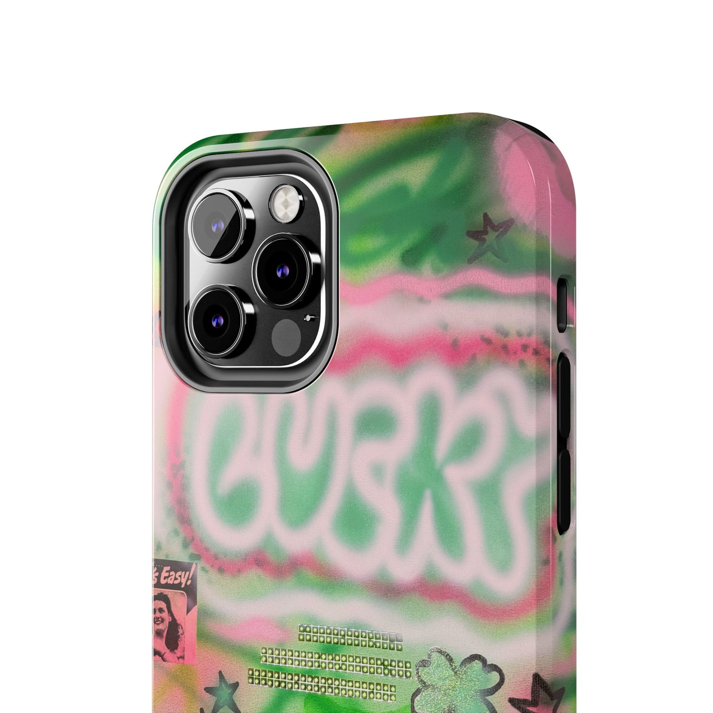 "so lucky" airbrush iPhone case