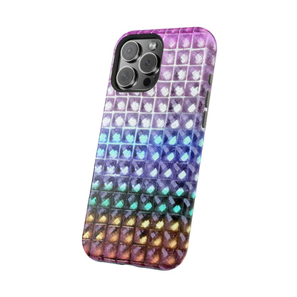 MagSafe "multicolor studs" airbrush iPhone case
