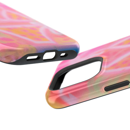 MagSafe "yellow polka dot bikini" airbrush iPhone case