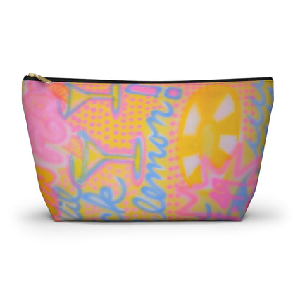 "lemontini" airbrush makeup pouch