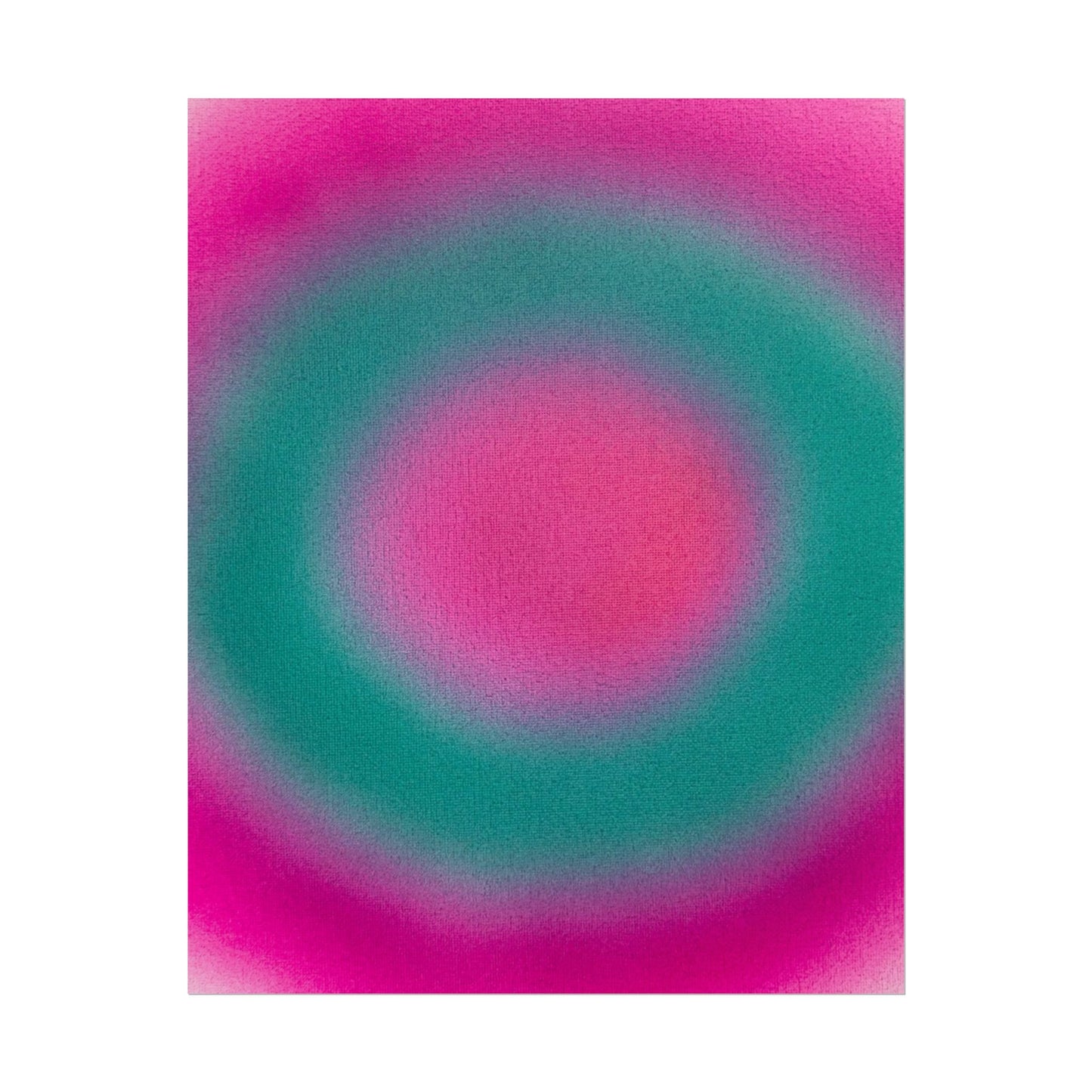 "watermelon swirl" airbrush rolled print