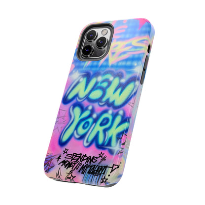 "spending money is my talent" airbrush iPhone case