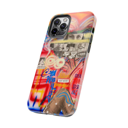 "get busy!" airbrush iPhone case