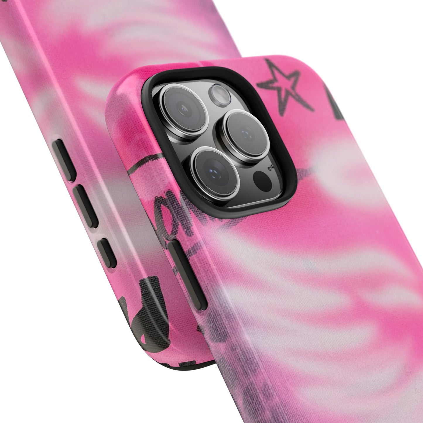 "pink angel wings" airbrush iPhone case