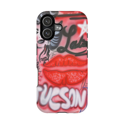 MagSafe "tucson, az" airbrush iPhone case