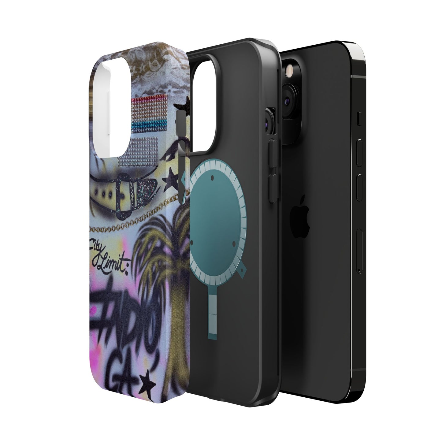 MagSafe "indio, ca" airbrush iPhone case
