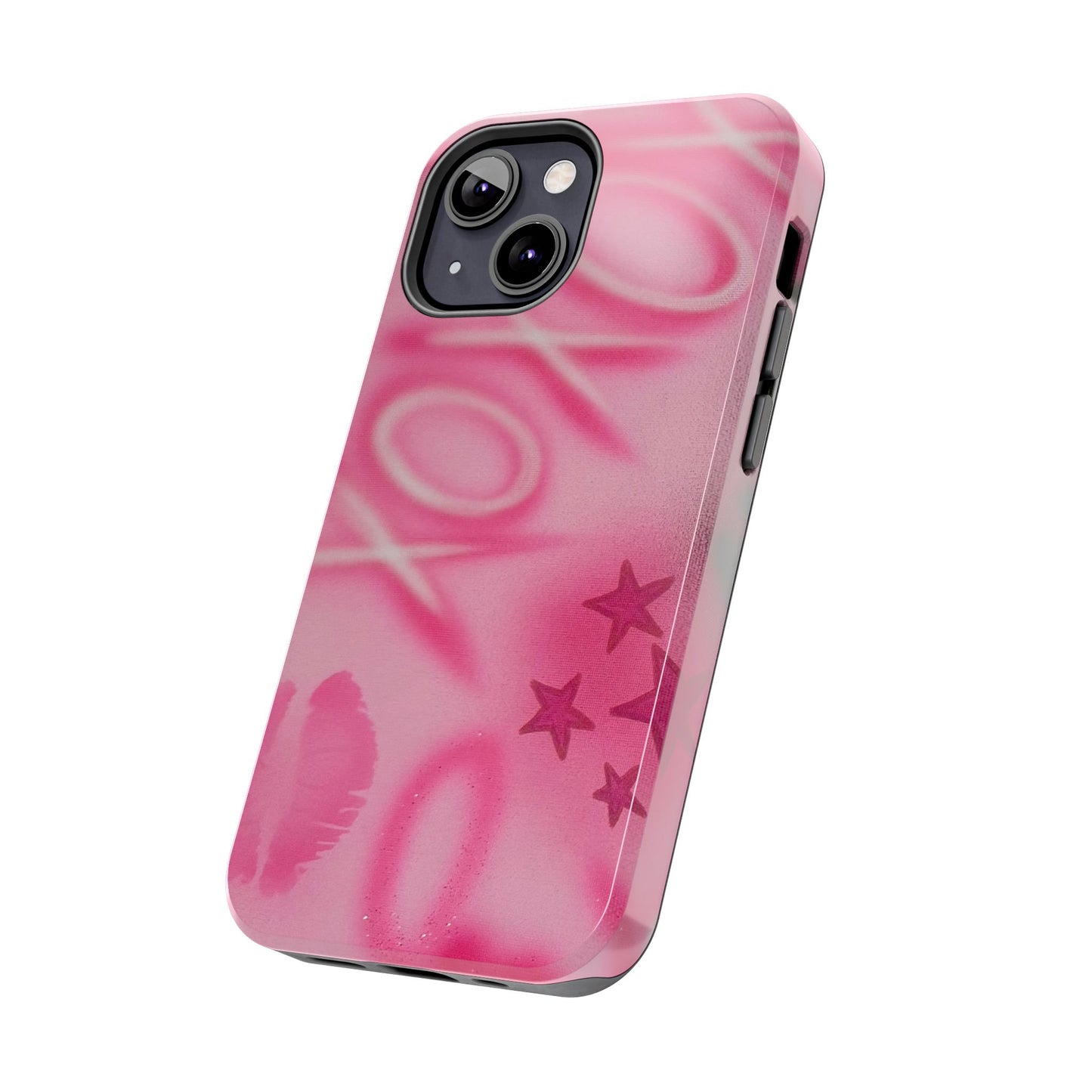 "perfectly pink" airbrush iPhone case
