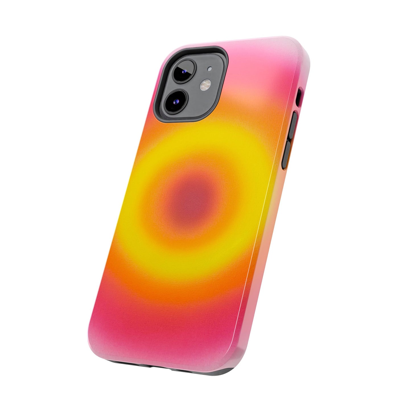 "pink lemonade aura" airbrush iPhone case