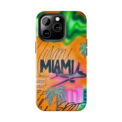 "miami, fl" airbrush iPhone case
