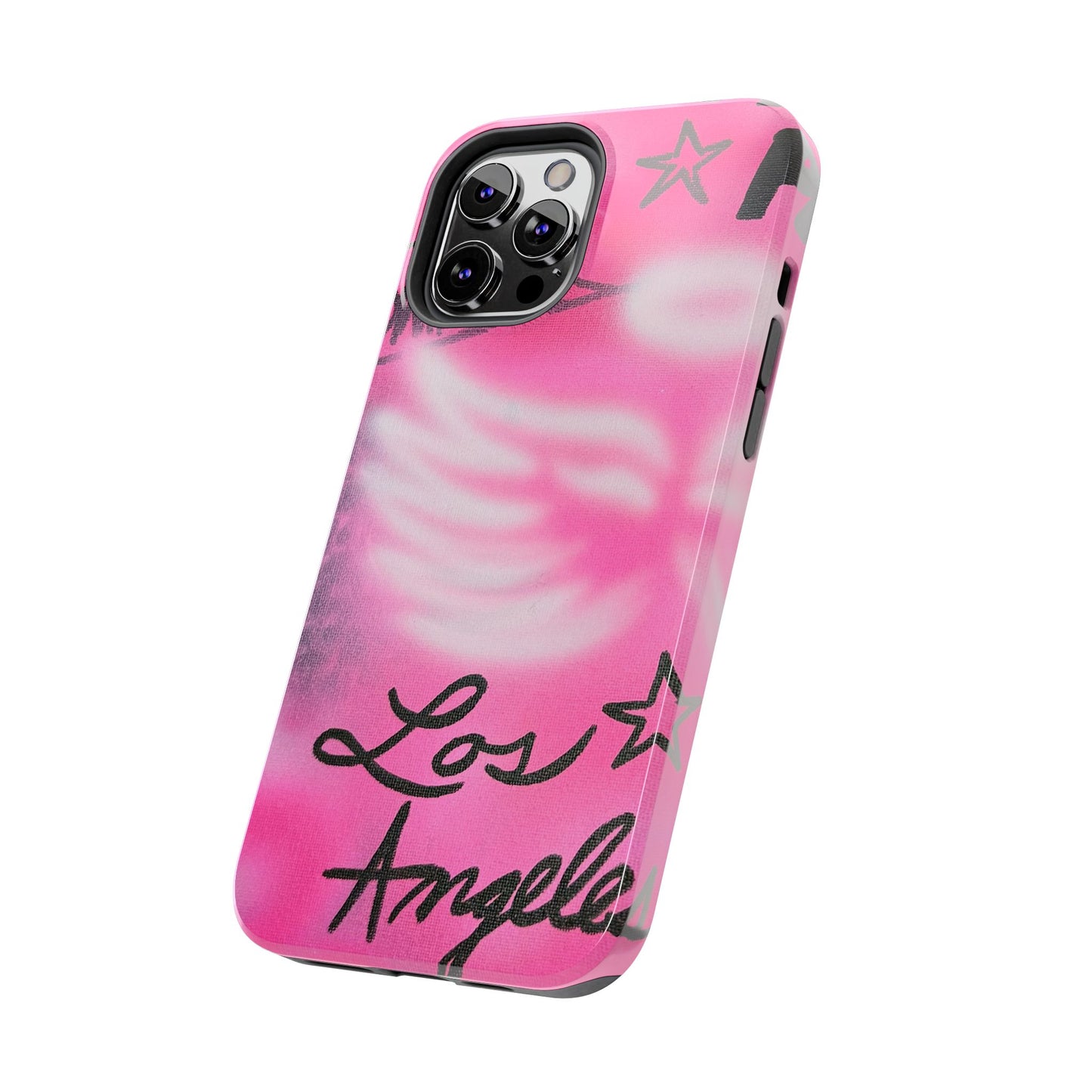 "pink angel wings" airbrush iPhone case