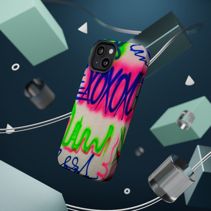 MagSafe "city secrets" Airbrush iPhone-Hülle