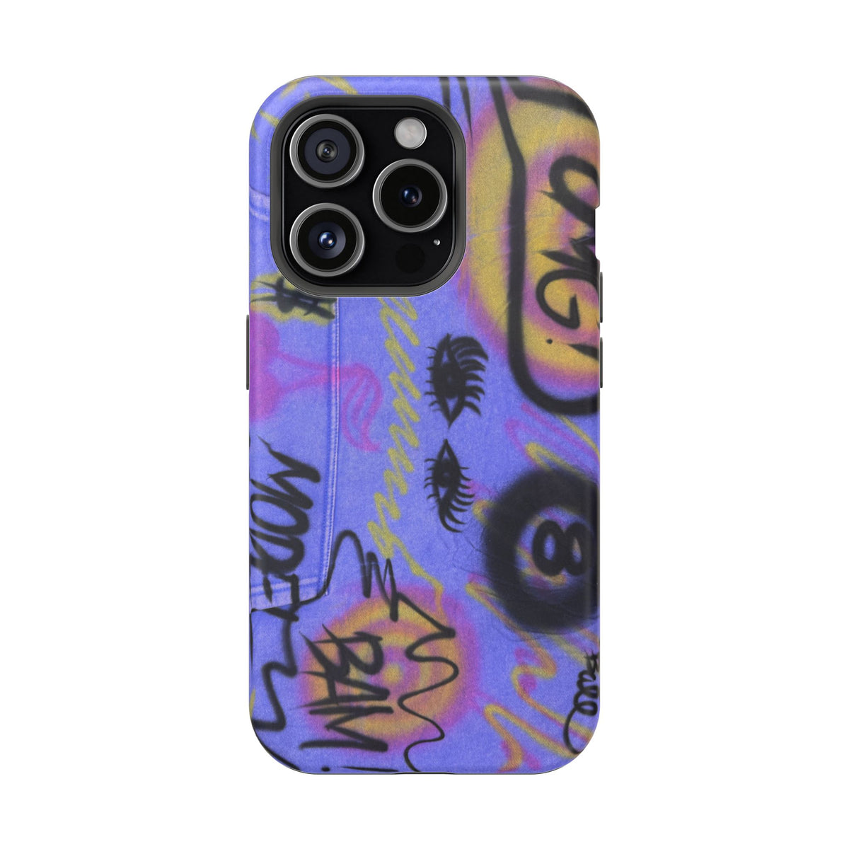 MagSafe "eye$ on lies" Airbrush iPhone Hülle