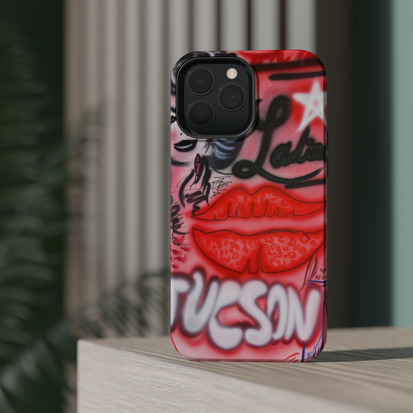 MagSafe "tucson, az" airbrush iPhone case