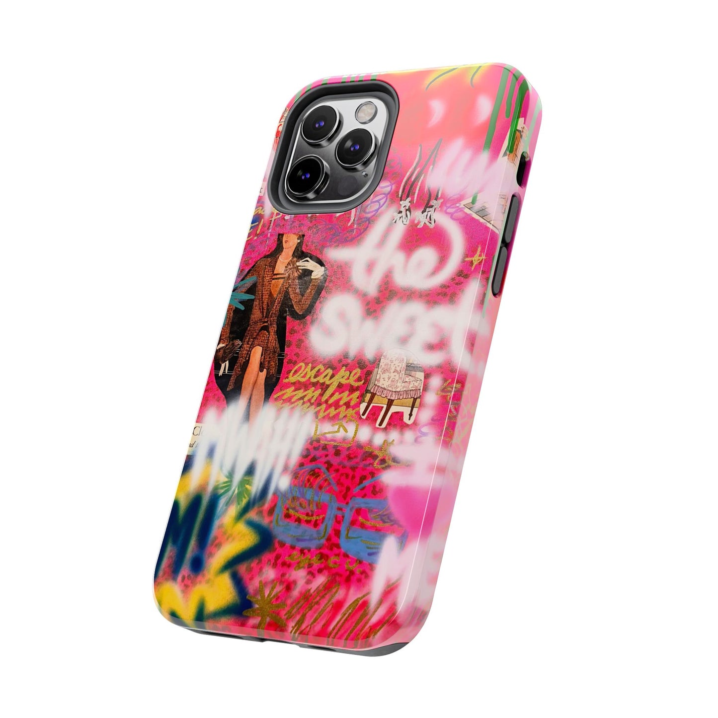 "sweet escape" airbrush iPhone case