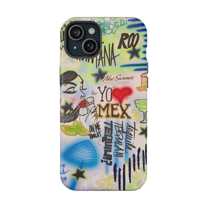 MagSafe "salted lime" airbrush iPhone case