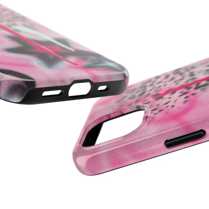 "pink cheetah" airbrush iPhone case
