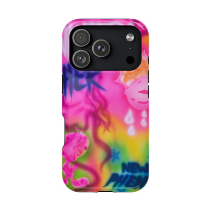 MagSafe "wanted" airbrush iPhone case