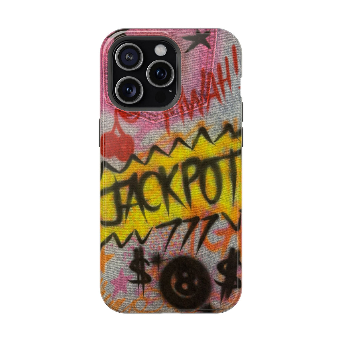 MagSafe "JACKPOT!" airbrush iPhone case