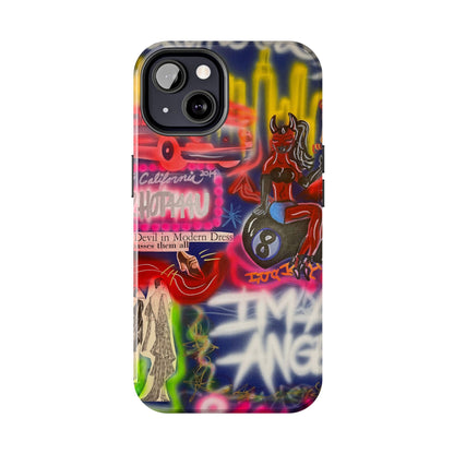 "im an angel" airbrush iPhone case