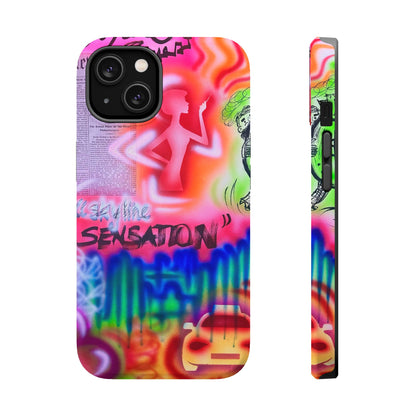 MagSafe "skyline sensation" airbrush iPhone case