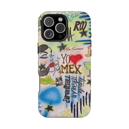 MagSafe "salted lime" airbrush iPhone case