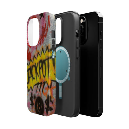 MagSafe "JACKPOT!" airbrush iPhone case