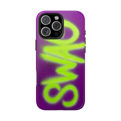 "swag pt. 2" airbrush iPhone case