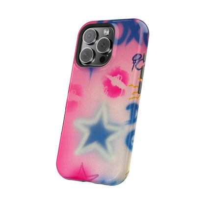 MagSafe "star symbol" airbrush iPhone case
