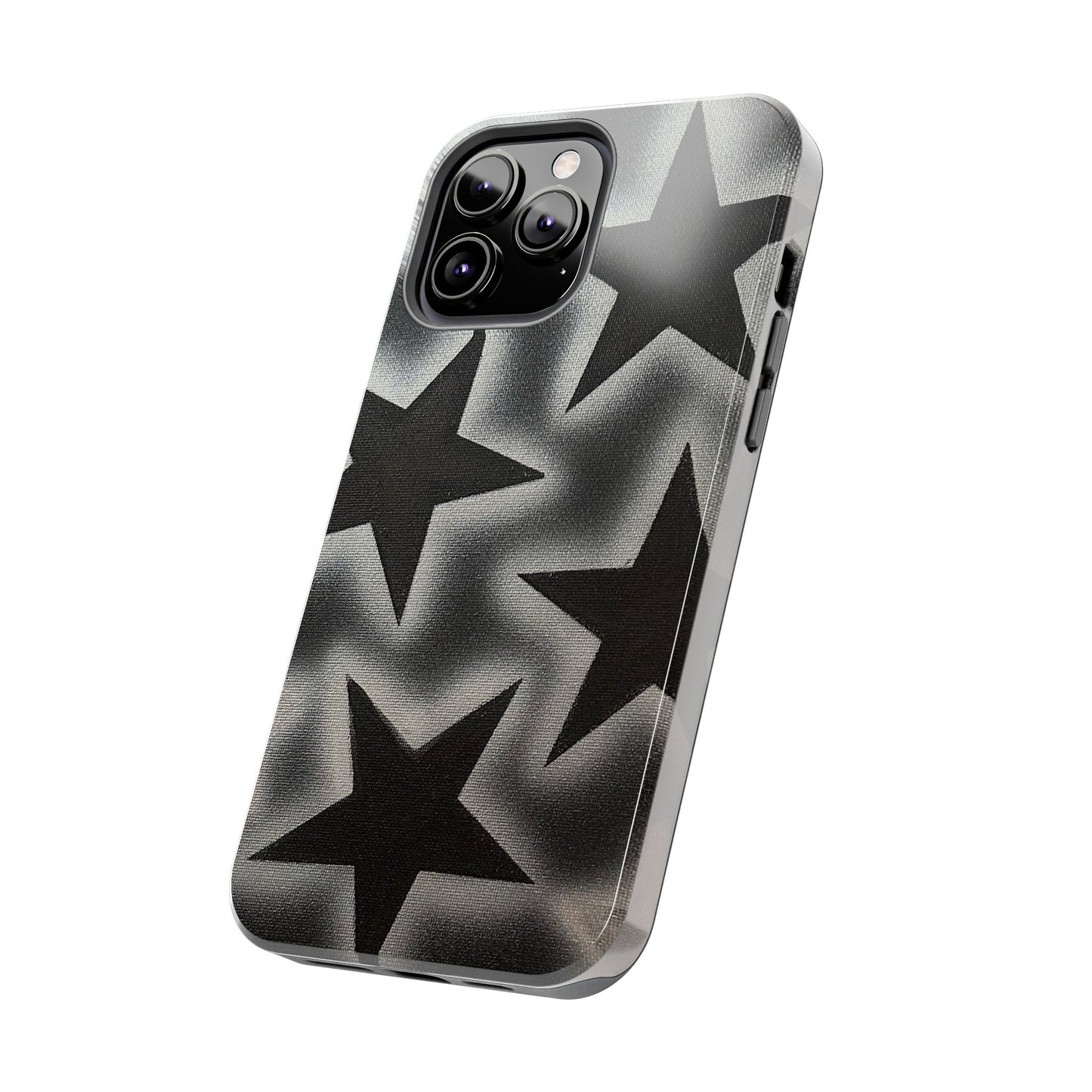 "chrome stars" airbrush iPhone case