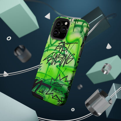 MagSafe "east lansing, mi" airbrush iPhone case