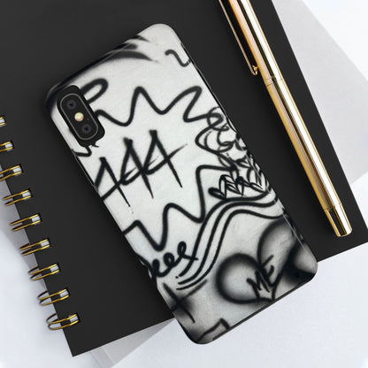 "444” airbrush iPhone case
