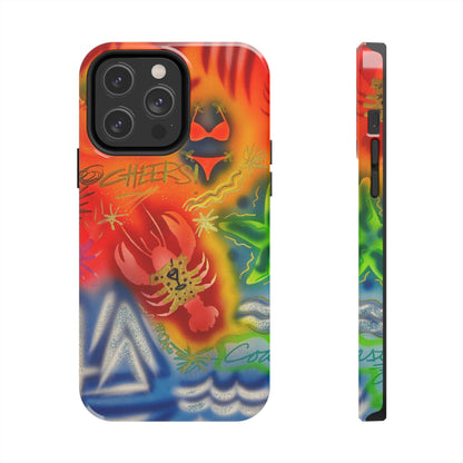 "tipsy lobster" airbrush iPhone case