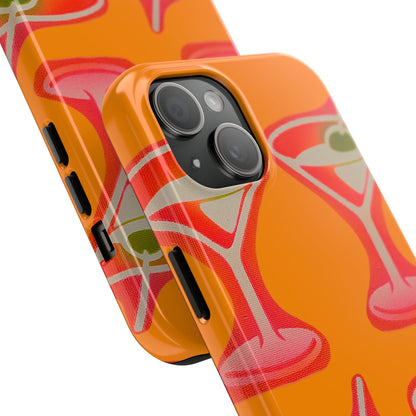 "shaken, not stirred” airbrush iPhone case