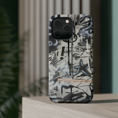 MagSafe "monochrome mood" airbrush iPhone case