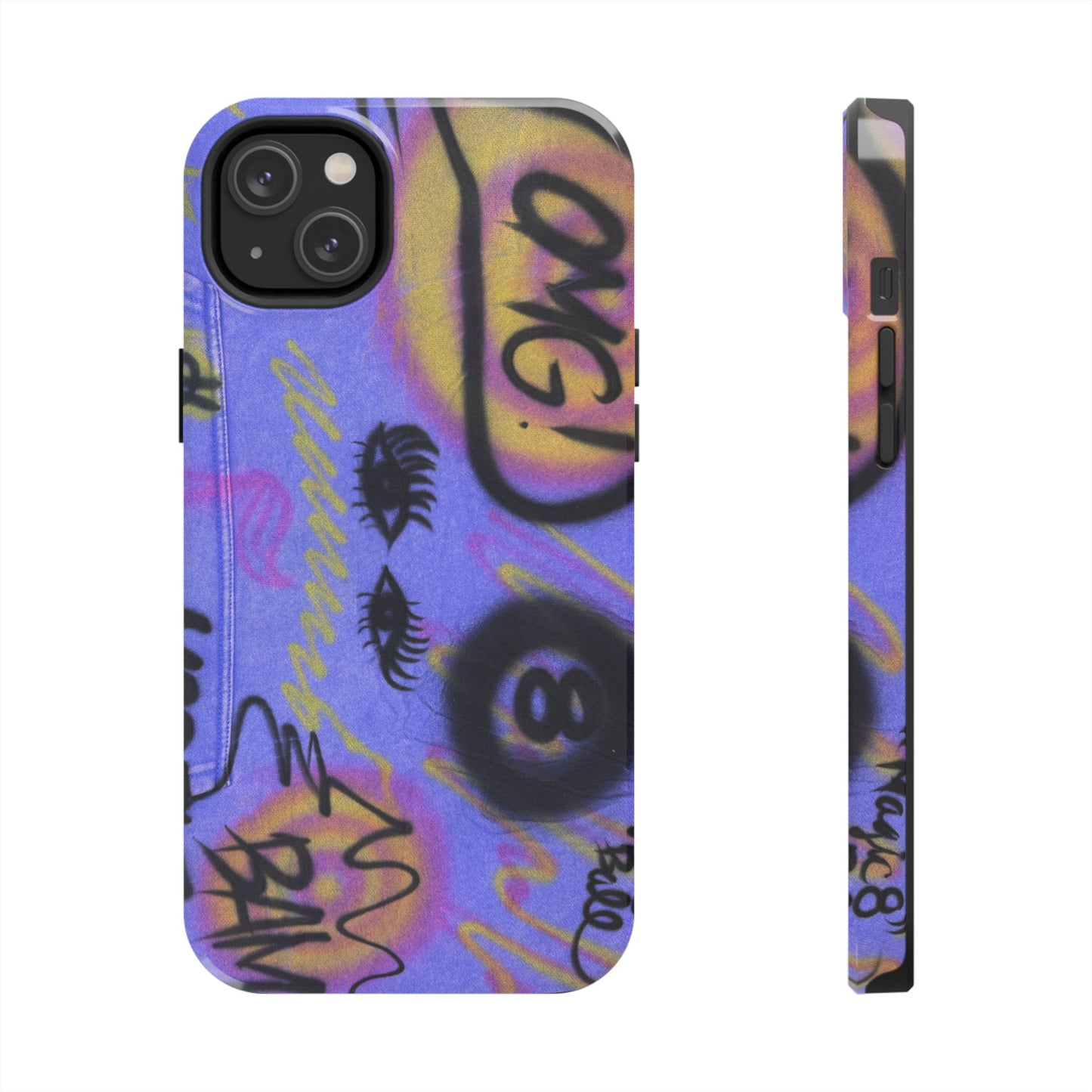 "eye$ on lies" airbrush iPhone case