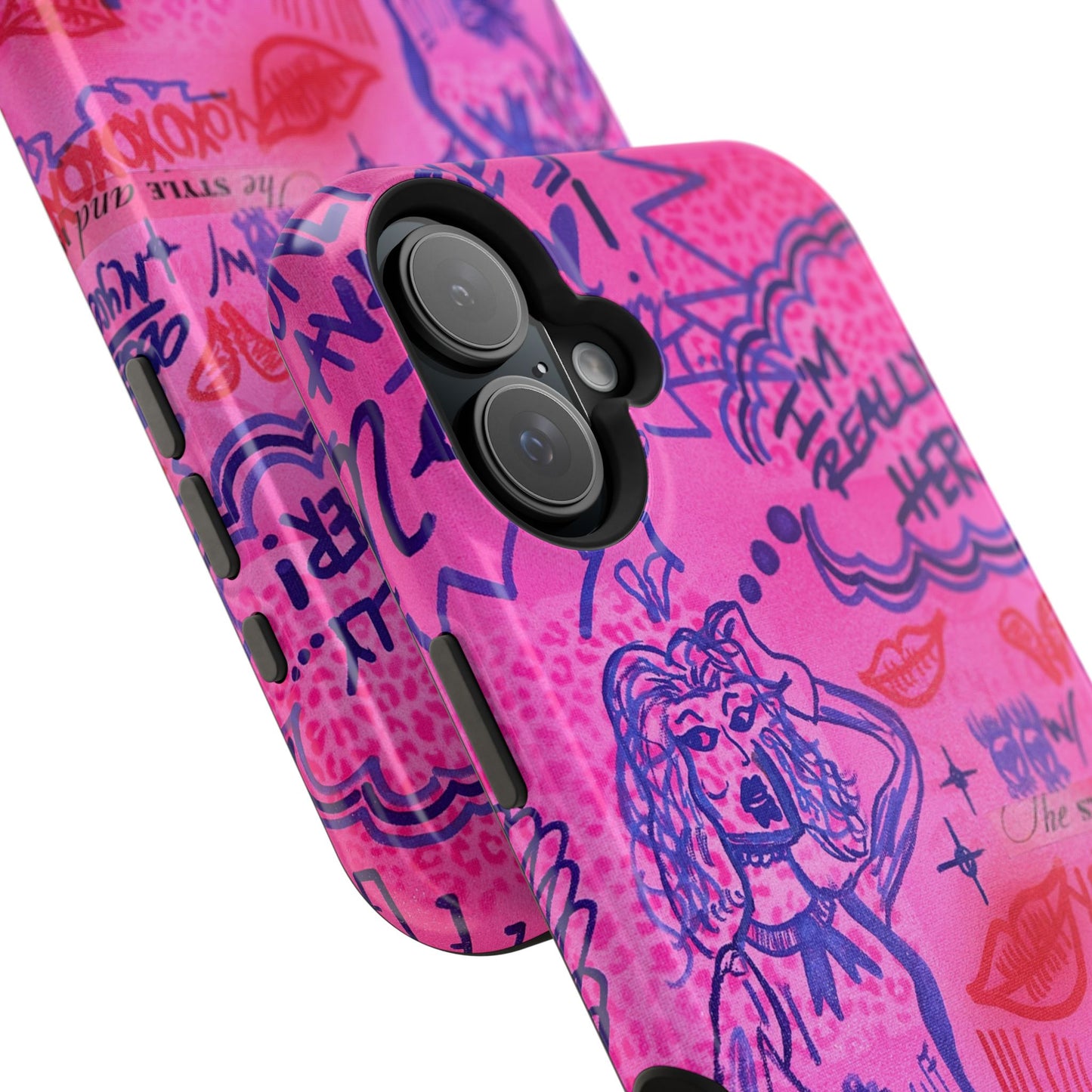 MagSafe "really HER" Airbrush iPhone-Hülle