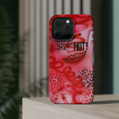 MagSafe "HOT!" airbrush iPhone case