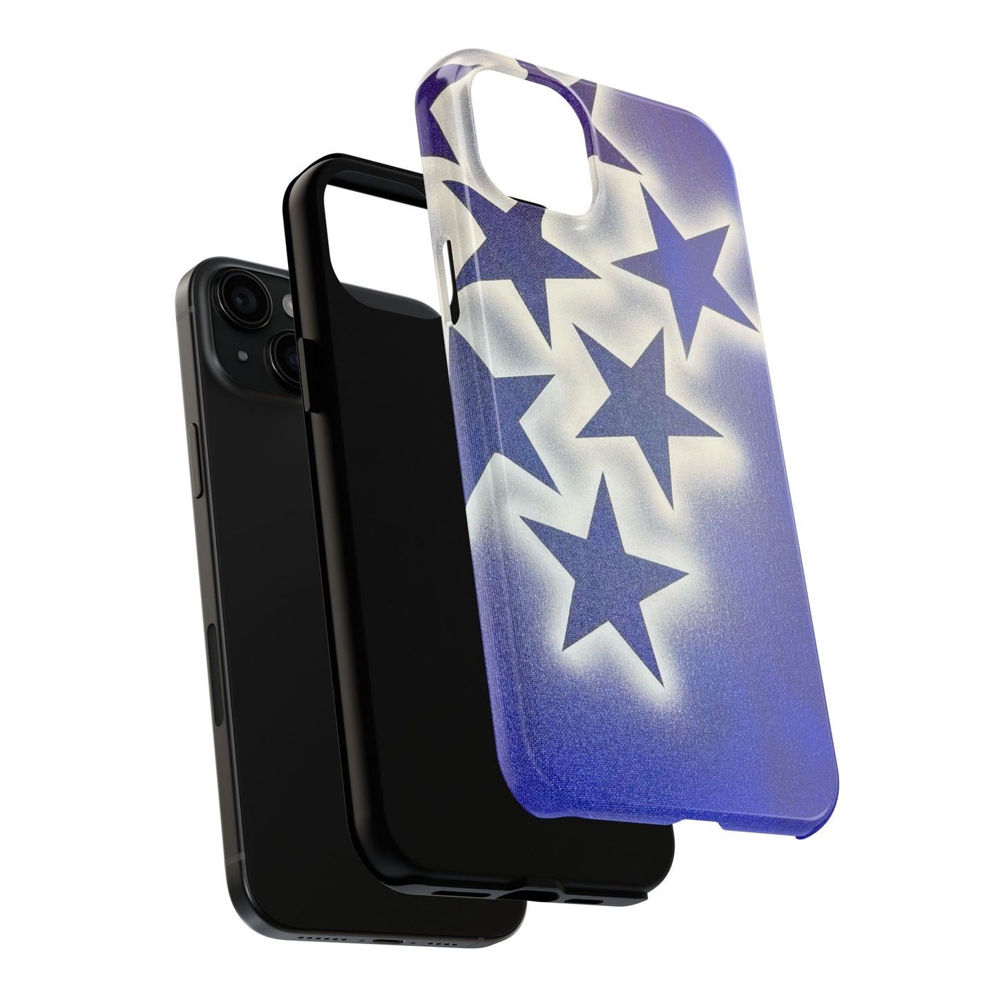 "frosted galaxy" airbrush iPhone case