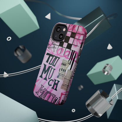 MagSafe "too much motion" airbrush iPhone case