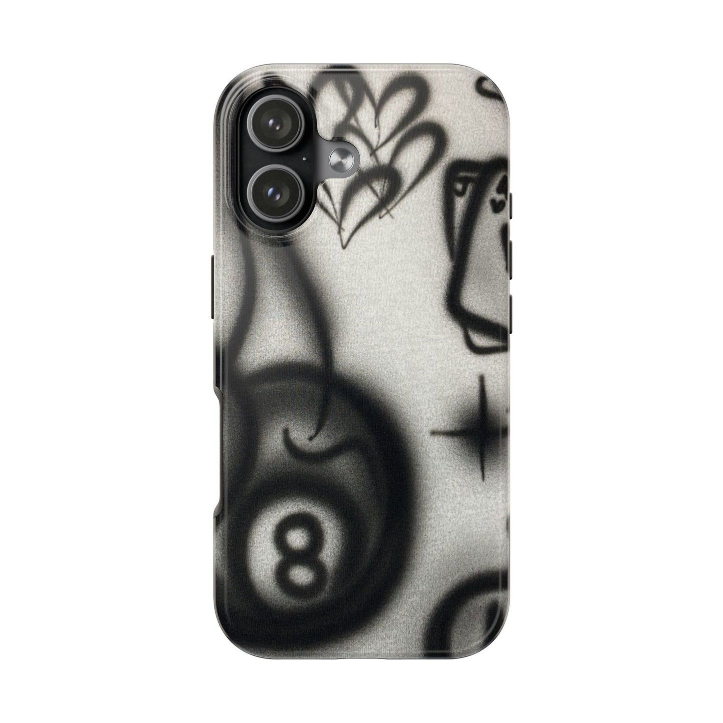 "hidden ace" airbrush iPhone case