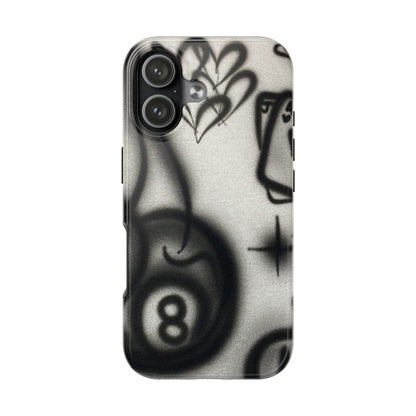 "hidden ace" airbrush iPhone case