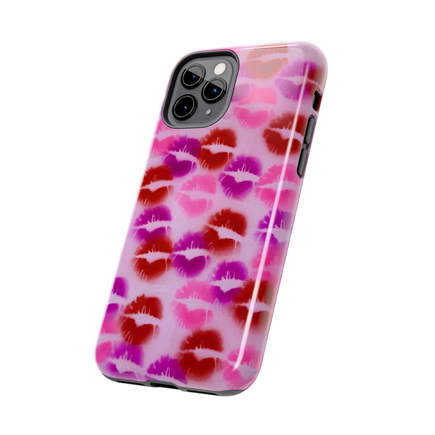 "mwah" airbrush iPhone case