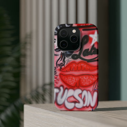 MagSafe "tucson, az" airbrush iPhone case