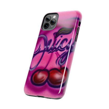 "juicy" airbrush iPhone case