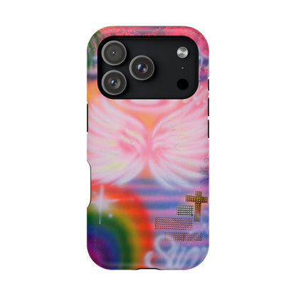 MagSafe "summer bliss" airbrush iPhone case