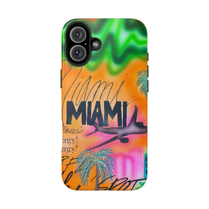 "miami, fl" airbrush iPhone case
